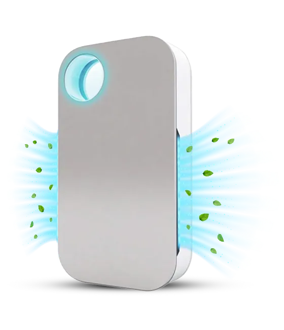 IonFix Air Purifier – advanced negative ionization technology eliminates allergens, bacteria and odors
