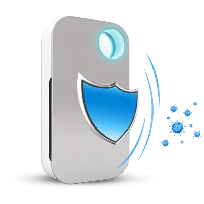 IonFix Air Purifier in home – freshen every room with advanced ionization technology